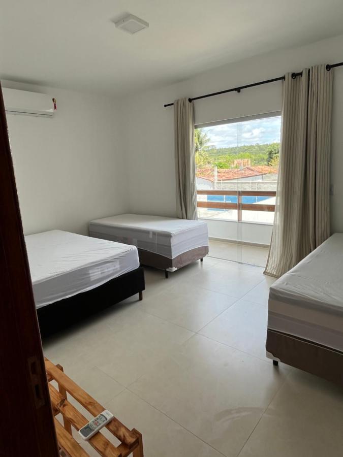 Casa Com Piscina Em Coroa Vermelha Santa Cruz Cabrália Exterior foto
